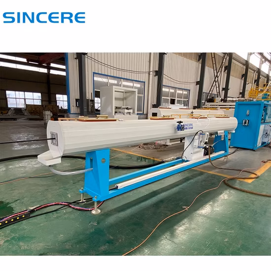 플라스틱 HDPE/PP/PPR/PVC/Pert 구조용 중공 이중벽 나선형 권선 하수구 골판지 파이프 압출 제조 생산 기계 라인